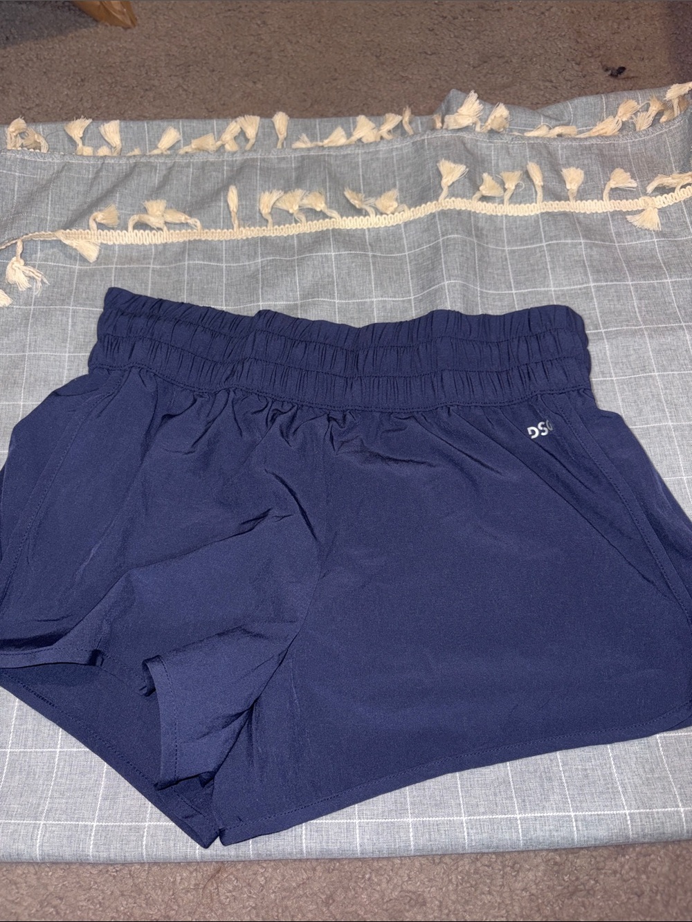 DSG Navy Blue Athletic Running Shorts
